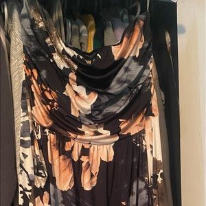 Floral maxi dress